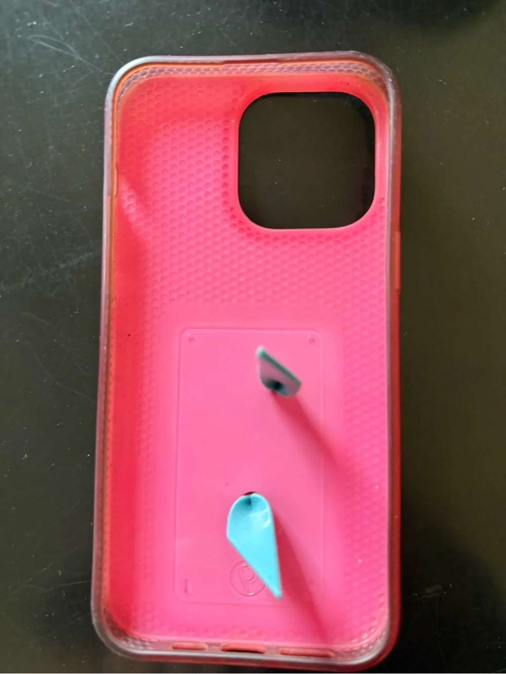 Loopy Case Floral Phone Case with Pink Flowers and Teal Loop